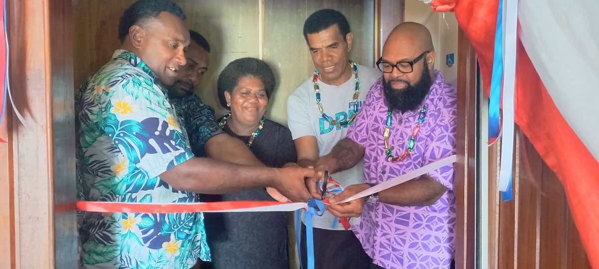 FijiCouncil's tweet photo. A humble re-opening 2 our Northern Division office by our CBM #DCOSS leaders &amp; board members. Our elders' vision are foremost on our minds as we celebrate this milestone in our journey with our @Pacific_2030 family. @SepesaRasili @VaniCatanasiga @ChildFundAU @UNICEFPacific https://t.co/pteUJOJ2iI
