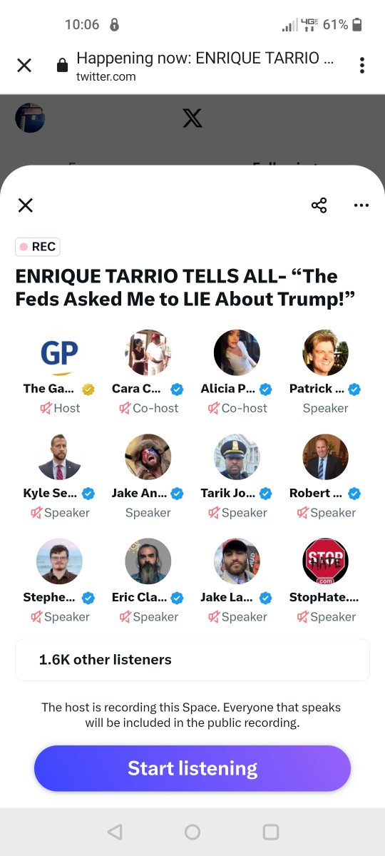 Twitters algorithm that thinks this crybaby should be the very FIRST thing my Antifa nazi-punching hacktivist liberal-forever ass should see on Twitter.
#RepublicansAreDestroyingAmerica #trumplost #EnriqueTarrio #ElonMuskIsATraitor #proudboysarebitches #fucknazis