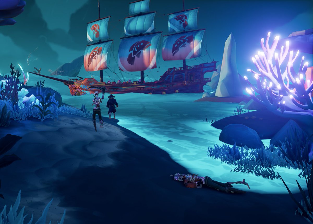 #SoTShot <a href="/SeaOfThieves/">Sea of Thieves</a> #SeaOfThieves 
Theme: sunken riches
"The Stormy Heist"