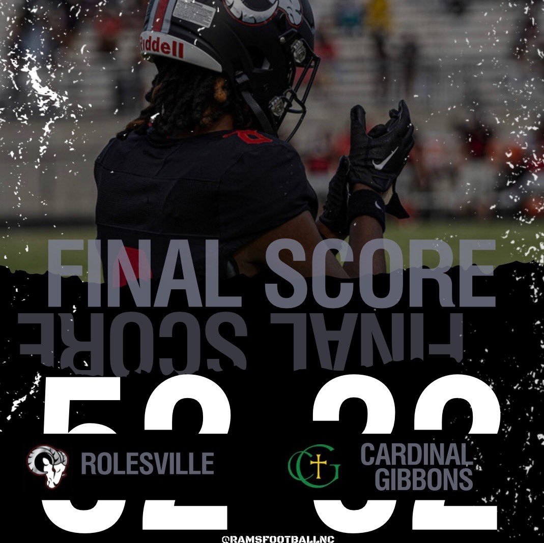 Rolesville Rams Football tweet media