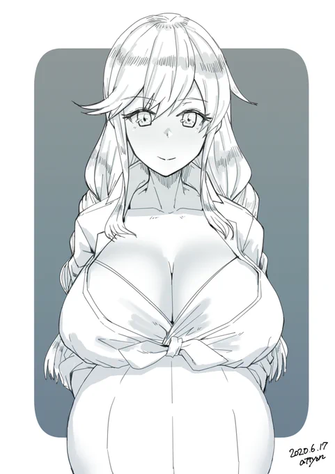 #このタグをみた人はド正面イラストを貼る 
