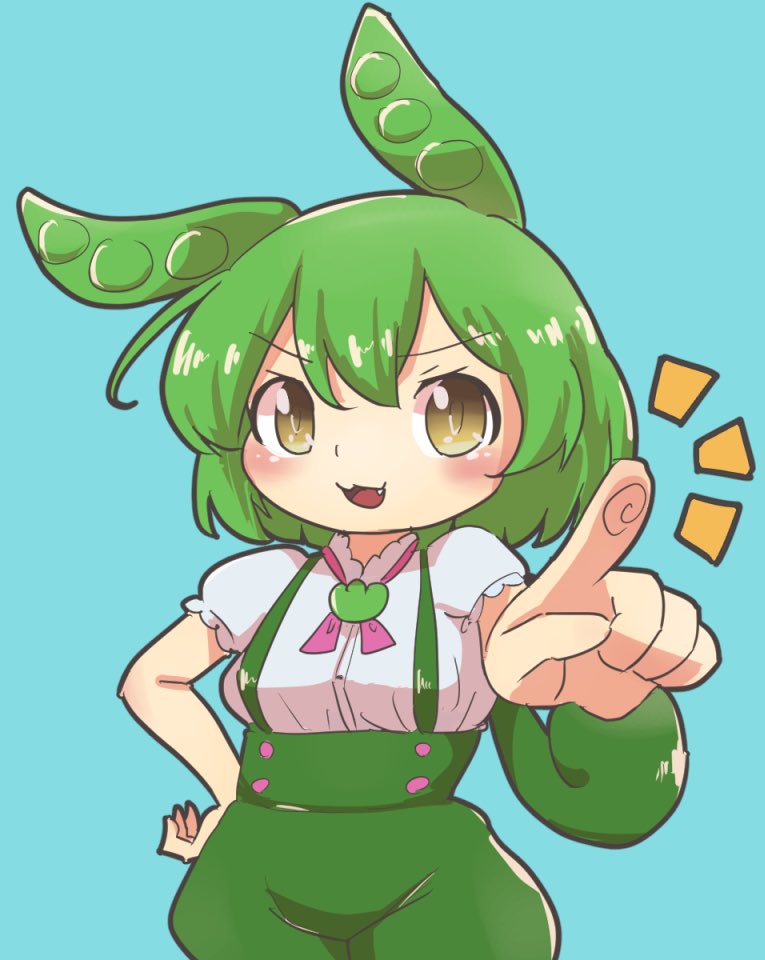 ずんだもん「今日のずんだもんです 」|🎼OSTERとテスロゼ🔫のイラスト