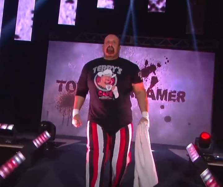 Christo79744616's tweet photo. Tommy Dreamer in Terry Funk attire and wearing Dreamer's original boots from ECW🕊️ 🙏🙌
#IMPACTonAXSTV #ImpactWresling #VictoryRoad https://t.co/7RH0vwPjP0