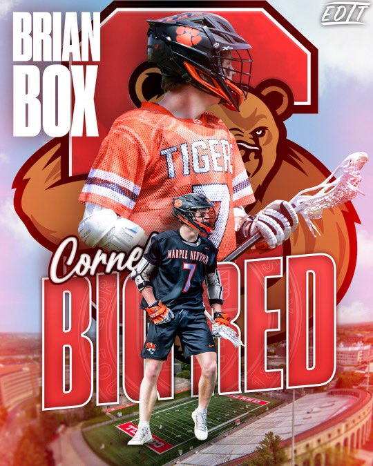 I am excited to announce my commitment to the admissions process at Cornell University. I would like to thank my family, friends, and coaches for all of their support throughout this process. Go Big Red!