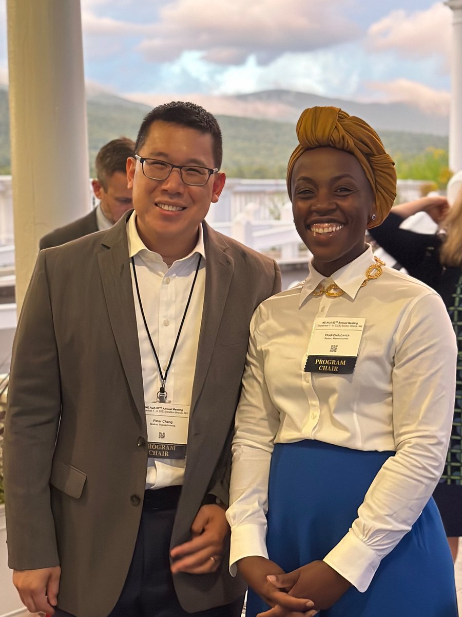 CourtneyKRoweMD's tweet photo. So great to see the #NEAUA2023 meeting program chairs #PeterChang and celebrated at the dinner tonight! It has been a great meeting. https://t.co/LQvxwf0zkR