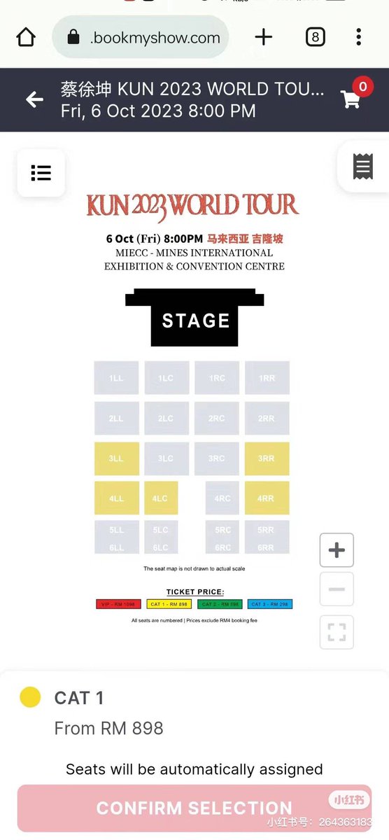 fang94490293's tweet photo. Tickets are available for 5 minutes and all VIP seats are sold out!

Cai Xukun in Malaysia
KUN &amp; iKUN Party
#KUN2023WorldTour
#CaiXukunKualaLumpur
@CXK_official https://t.co/Atgymge2hJ