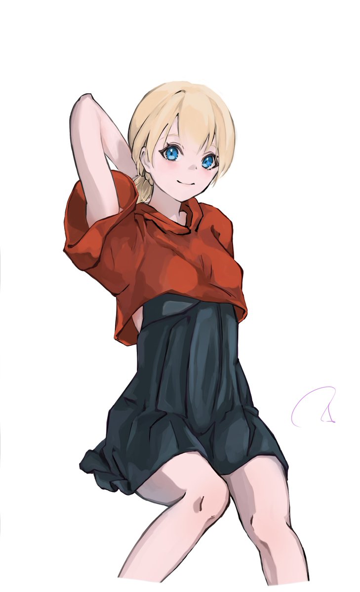 tkrno2hu's tweet photo. #drawing  
sitting girl https://t.co/Klt0t93czl