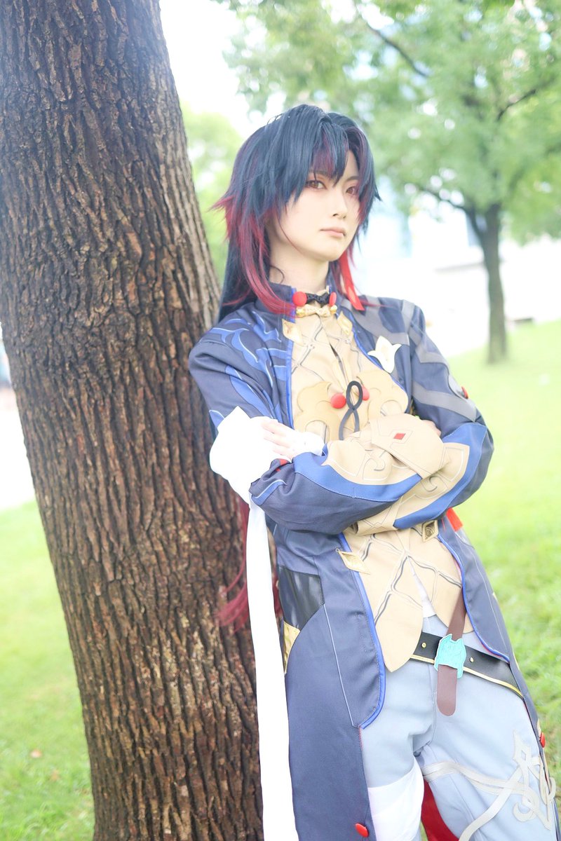 kakunosuke1913's tweet photo. 【cosplay/コスプレ】
待ち人来たりて

崩壊：スターレイル - 刃
📷アカマさん @akamadras 

 #となコス #となコス2023 https://t.co/YjOIBscClg