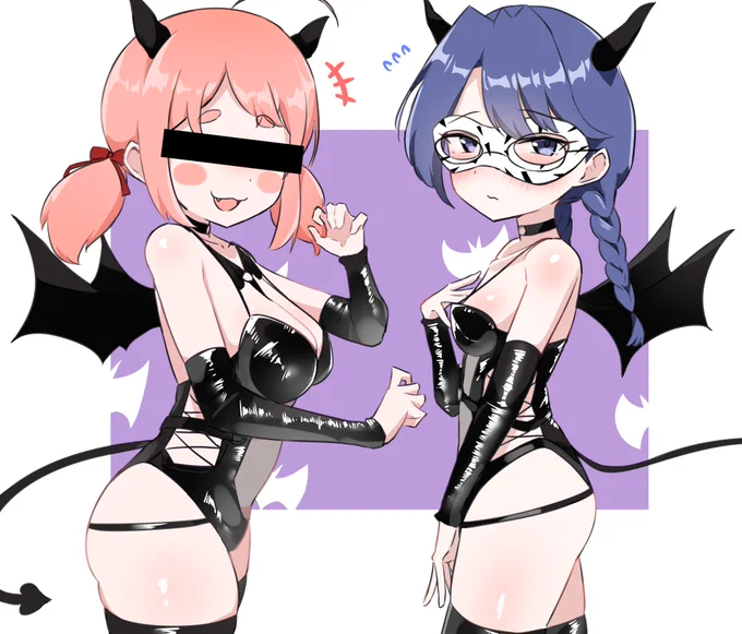 サキュバスラジオのファンアートです 