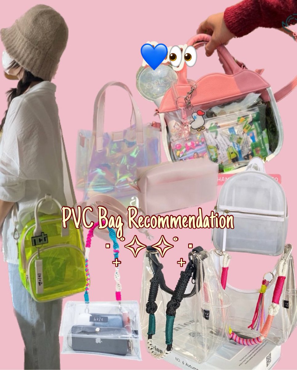 ‧₊˚✧ PVC bag for concert edition ✧˚₊‧

-a thread

9.9 banyak promoan yuk checkout sekarang!!

#ciwpunkmeracun
#promo99 #promoshopee #diskonshopee #pvcbag #clearpvcbag #shopeeaffiliate