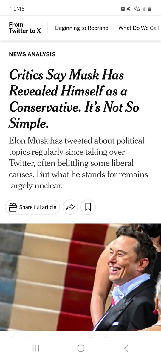 Is @jwpetersnyt still confused about Elon's politics?