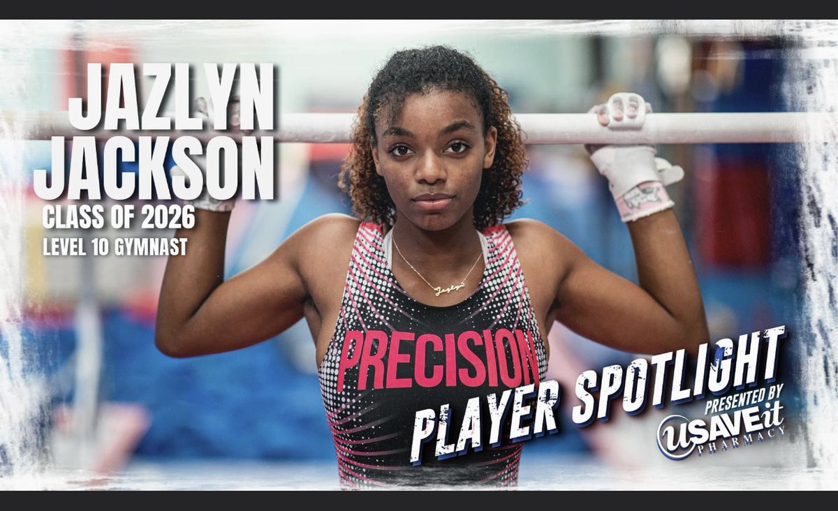This week's <a href="/USaveItRx/">U-SAVE-IT Pharmacy</a> Georgia Player Spotlight on <a href="/GPBsports/">GPB Sports</a> features 15-year old Jazlyn Jackson. She is a Level 10 gymnast who has loved the sport for 11 years. 
Enjoy her inspiring story at youtube.com/watch?v=h-AznC…
<a href="/Simone_Biles/">Simone Biles</a>  
<a href="/gabrielledoug/">Gabby Douglas</a> 
<a href="/dominiquedawes/">Dominique Dawes</a>