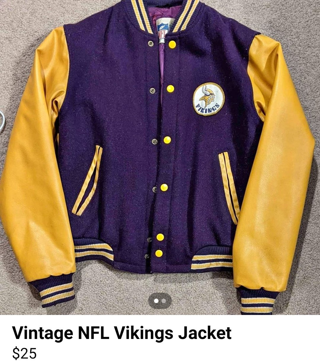 Vintage shop vikings jacket