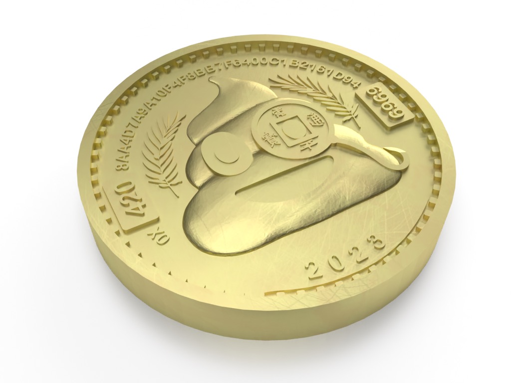 poocoineth's tweet image. Solid metal, gold-plated DongCoin design is almost ready for fabrication. 

Top 50 on-chain holders will be able to claim and have delivered for free. $Dong