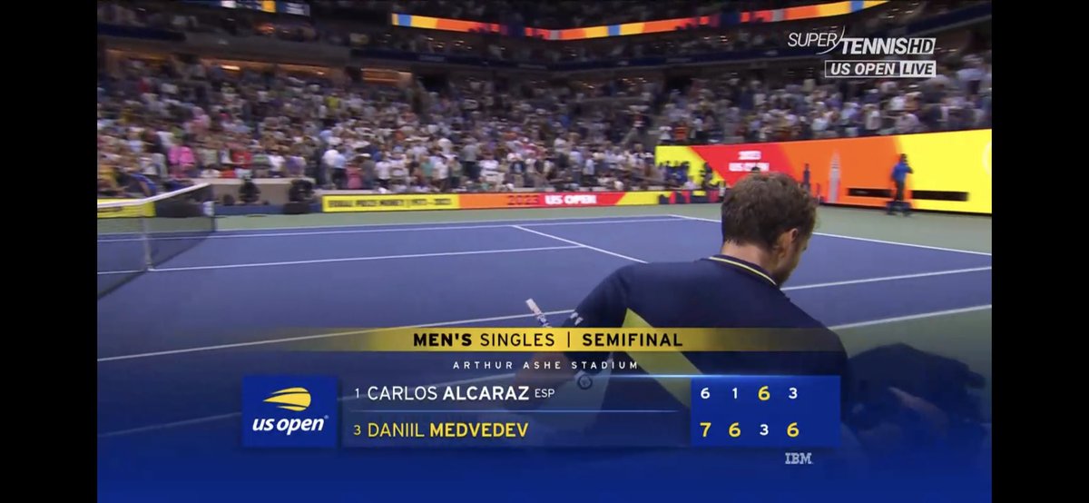 Chapeau!

Non la miglior giornata per #Alcaraz, ma di certo la migliore per #Medvedev!