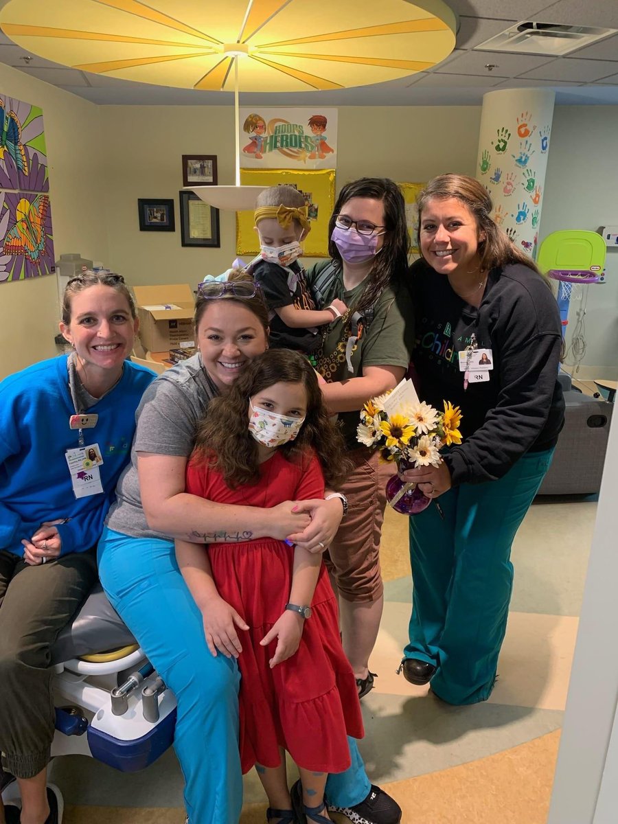 Happy Pediatric Hematology/Oncology Nurses’ Day! 🎗️

These incredible nurses are the lifeblood of our Pediatric Oncology Clinic. They turn bad days into good ones, bring laughter &amp; endless smiles &amp; provide the best care to our most vulnerable patients. Thank you for all you do!
