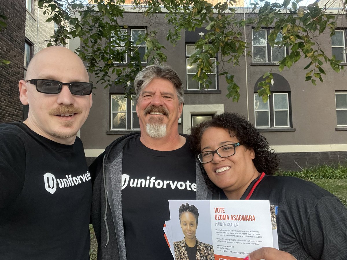 What a great night supporting a phenomenal MLA #UzomaAsagwara who’s seeking re-election here in my riding of Union Station. It’s a no brainer… she has my vote!