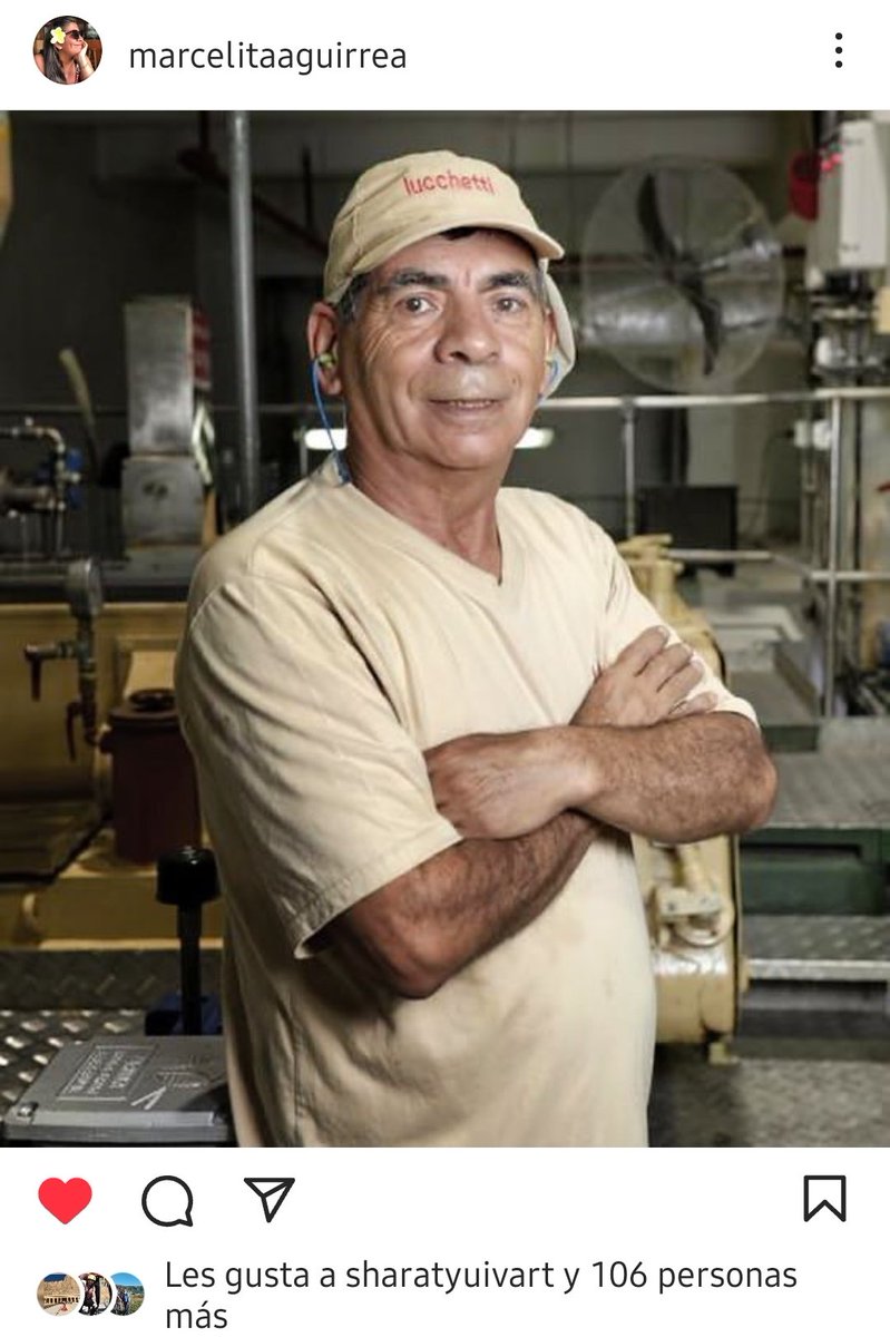 Gracias por llegar hasta aquí y leer. Les dejo la foto de mi padre... el trabajador de Luchetti. 💜