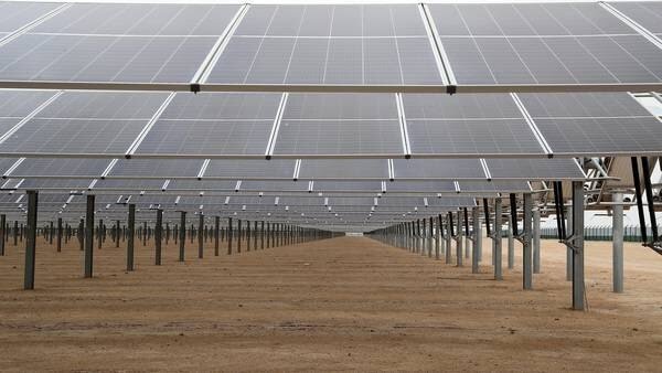 professor_Hasan's tweet photo. This is what I suggested for Pakistan that Dubai is implementing.
"Dubai's Mohammed bin Rashid Solar Park Powers 15% of Emirate's Energy Needs"
Dubai's Mohammed bin Rashid Al Maktoum Solar Park has reached a remarkable milestone, now contributing over 15% of the emirate's total energy production capacity. This significant achievement underscores the park's pivotal role in Dubai's push for renewable energy. The solar park, managed by the emirate's electricity and water authority, currently generates an impressive 2,327 megawatts and is set to further expand its capacity to 5,000MW by 2030.
This remarkable endeavor stands as the world's largest single-site solar park utilizing the Independent Power Producer model. In its most recent development, the park added 200MW from its fifth phase, powered by photovoltaic solar panels, significantly bolstering Dubai's overall energy output to a total of 14,817MW.
The fifth phase of the project is aimed at providing clean energy to over 270,000 residences in Dubai while making substantial strides in reducing carbon emissions by 1.8 million tonnes annually. Dubai's commitment to sustainability and a green economy is exemplified by this ambitious renewable energy initiative, as highlighted by Saeed Mohammed Al Tayer, the chief executive of Dubai Electricity and Water Authority.
As energy demand in Dubai continues to rise, reaching 53,180 gigawatt-hours in the previous year, the emirate remains steadfast in its pursuit of clean energy goals. Dubai aims to derive 25% of its energy from renewable sources by 2030 and achieve 100% reliance on clean energy by 2050.
To realize these objectives, the Mohammed bin Rashid Al Maktoum Solar Park has attracted approximately Dh50 billion ($13.6 billion) in investments, thanks in part to its innovative Independent Power Producer model. This endeavor is not only contributing to a more sustainable energy future but also making substantial strides in reducing carbon emissions on an annual basis.
Dubai's commitment to clean energy extends to the upcoming sixth phase of the project, expected to operate between 2024 and 2026, with a capacity of 1,800MW using photovoltaic solar panels.
This transformative journey towards renewable energy aligns with the UAE's broader strategy, which includes investing Dhs600 billion in clean energy projects as part of its Net Zero 2050 initiative. Additionally, the UAE is making significant strides by building the world's largest solar plant in Abu Dhabi's Al Dhafra region, boasting a total capacity of 2 gigawatts.