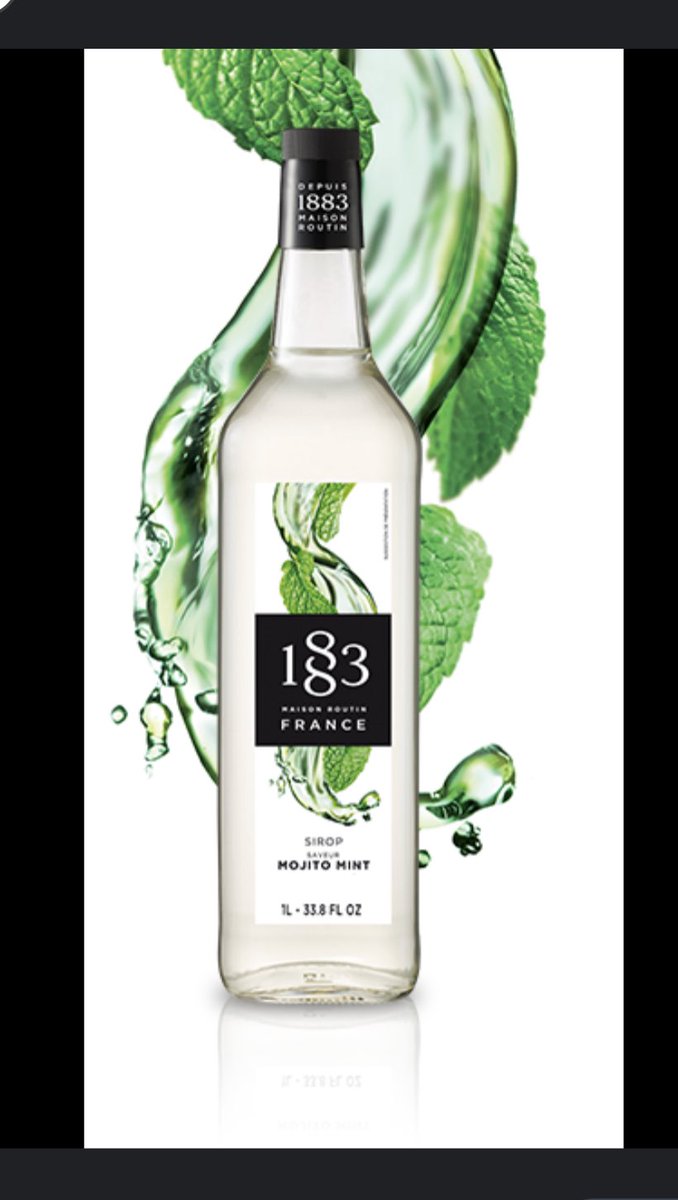 Looking for a cooler for these long sweltering evenings 
1883 classic #mojito is made with the purest of waters direct from the Alps, gives a clean crisp finish
Packaged in an elegant bottle