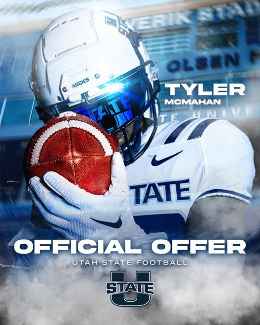 After a great conversation with @CBassett_USU I’m excited to announce I’ve received my first division 1 offer from Utah State! <a href="/MJCFootball/">MJC Football</a> <a href="/goodwin_kevin14/">Kevin Deon Goodwin</a> <a href="/CoachSummers70/">Cob Summers</a> <a href="/JucoFrenzy/">JUCO Football Frenzy</a> <a href="/JuCoFootballACE/">JuCo Football Forer</a> <a href="/CoachAbbasi/">Coach Abbasi</a>