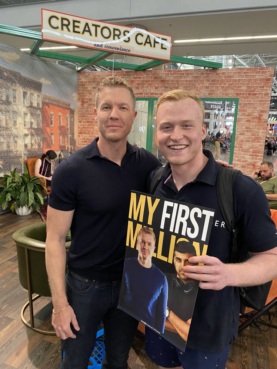 Whoever said “don't meet your heroes” obviously never met <a href="/thesamparr/">Sam Parr</a>.

Really enjoyed meeting and chatting to you and <a href="/nevmed/">Neville Medhora</a> today.