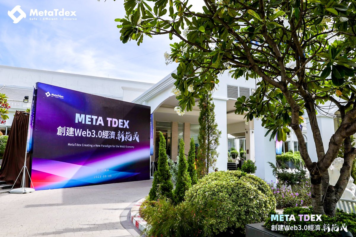 MetaTdex's tweet photo. 🚀🚀🚀Join us behind the scenes for #MetaTdex Asia Crypto Hub - Bangkok, Thailand Conference!

This is a place where ideas converge, and innovations spark across industries!

#web3 #crypto #bgtrade https://t.co/3v16GDj2H9