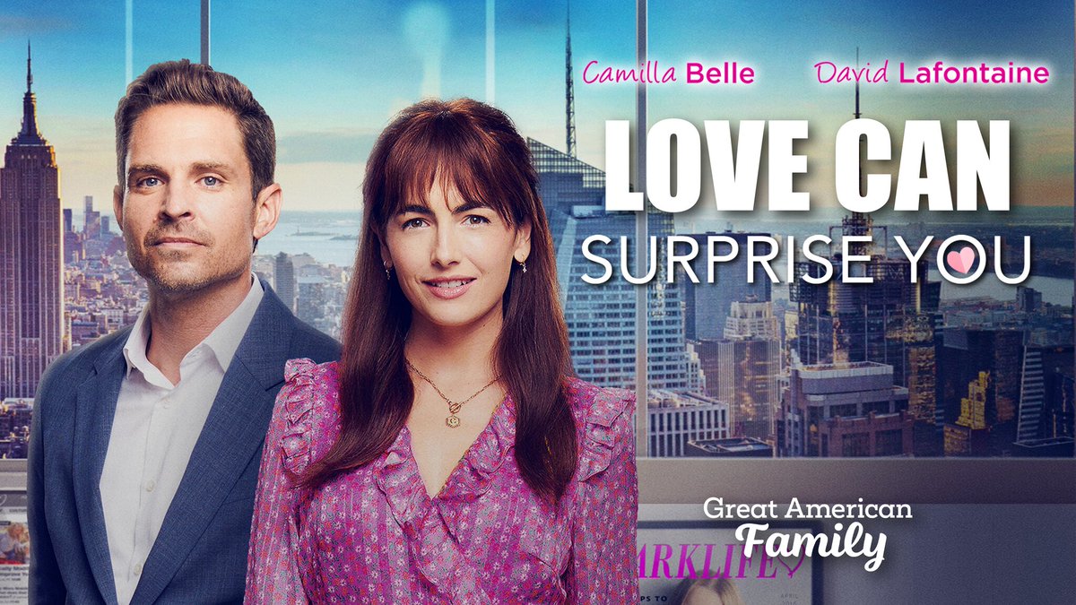 Sometimes, the unexpected can be a blessing! #LoveCanSurpriseYou STARTS NOW on #GreatAmericanFamily! #GreatAmericanAutumn #WelcomeHome <a href="/CamillaBelle/">Camilla Belle</a> #DavidLafontaine 🍁