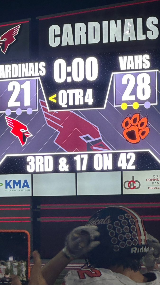 THEY said other teams were favorites… We asked #whynotus 
The boys understood the mission 
<a href="/VeronaWildcatFB/">Verona Area Wildcat Football</a>