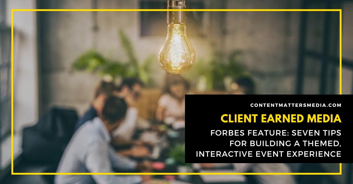 _contentmatters's tweet photo. We love landing #earnedmedia placements for our clients, especially when we can ghostwrite articles in #Forbes like this one for Corporate Specialties!

https://t.co/X86DqMbSkh

Content Matters Media.
Where great writing meets smart marketing.

#clientwork #contentmatters https://t.co/zPL7H6uEyJ