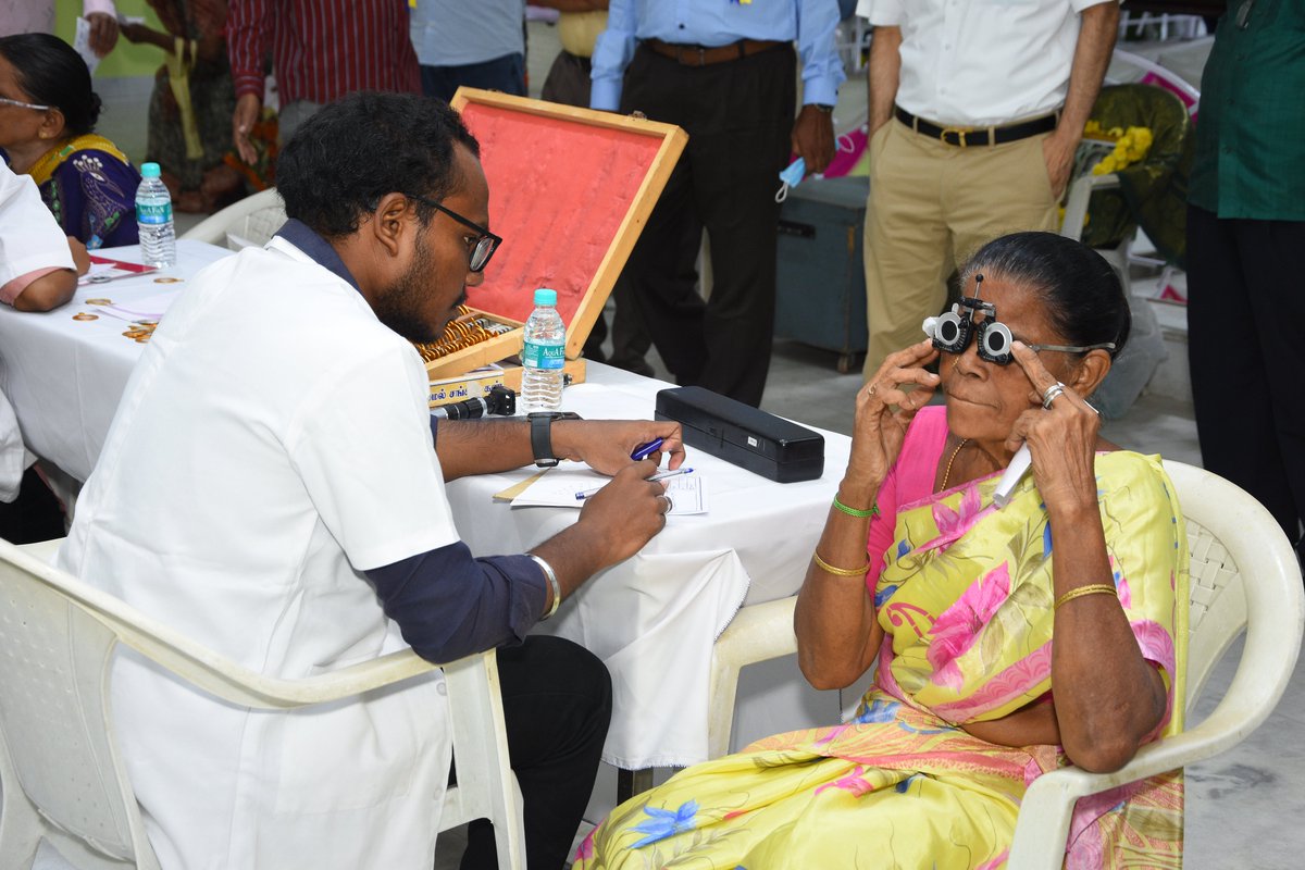 TabletsIndiaLtd's tweet photo. Tablets (India) Limited organized its annual R. S. Jhaver Memorial Health Camp in Chennaiโthe health camp specialized in multiple medical disciplines, with more than 1000 patients benefiting from it. #tabletsindia #healthcamp https://t.co/LTLem28Km1