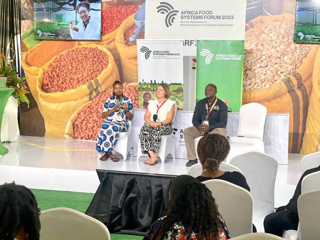 oursweetpotato's tweet photo. 🙌 Big thanks to the fantastic community of users we had the pleasure of meeting and engaging with at our exhibition booth at @IITA Mikocheni and the inspiring conversations at the #AGRF summit! 

Your engagement and enthusiasm fuel our mission.

#AfricanFoodsystems
#AGRF2023 https://t.co/nDuwH0hLK4