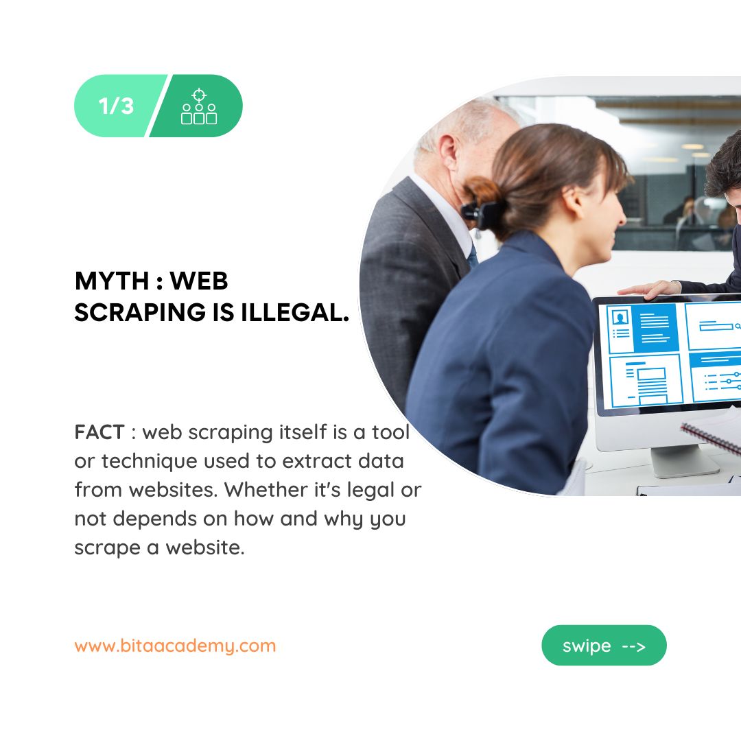 Bitaaacademy's tweet image. Python provides libraries like BeautifulSoup and Scrapy that enable developers to parse HTML, navigate web pages, and retrieve specific information such as text, images, tables, or links.9940324626
bitaacademy.com/course/python-…
#BITAAcademy #BITAAcademySuccessStories #PythonPowerhouse