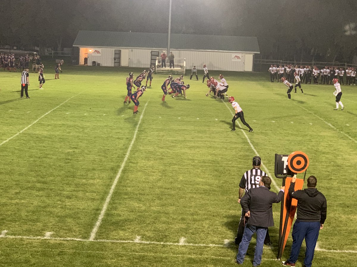 darren_abel's tweet photo. Big thanks to Coach @mark_schott & the #EstevanElecs on hosting the #WCSEagles tonight in the opening action to the 2023 football season. Both teams played hard with great effort! Good luck to the #Elecs next week & throughout the rest of the season. #FridayNightLights https://t.co/KnwQjf7Dhj