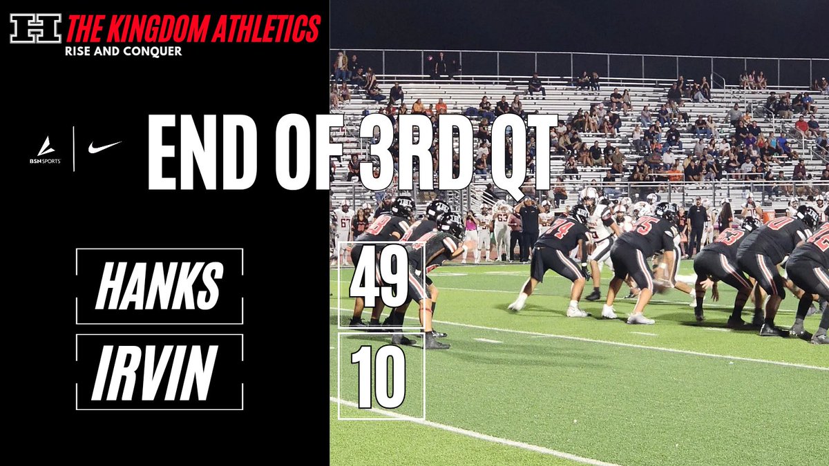 HanksKnightAR's tweet photo. #RiseandConquer
@JMHanksHigh
@HanksAthletics
@Fchavezeptimes
@RCadena2001LTD
#TheOnlyH https://t.co/NbfgECLxum