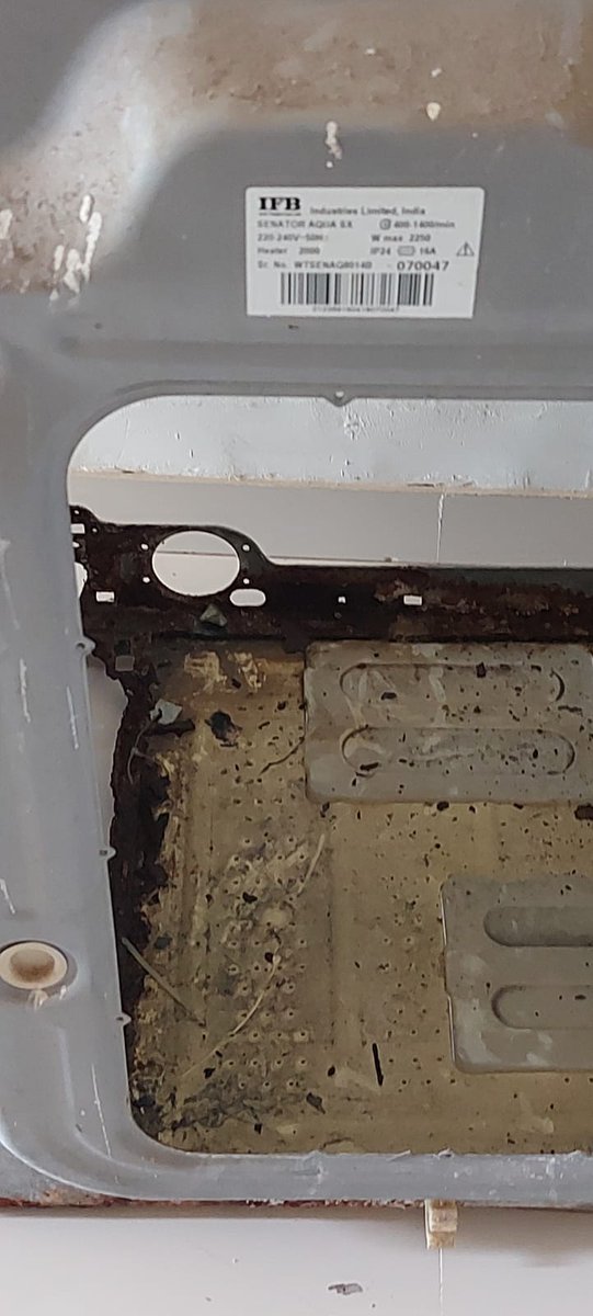 RealtorMahesh's tweet photo. @IFBAppliances @IFBAppliances @ifbglobal @IFBWashingMachine
Sorry to say but IFB washing machine is the worst and poor quality used that i experienced with my own machine. https://t.co/JxbgqTGp9b