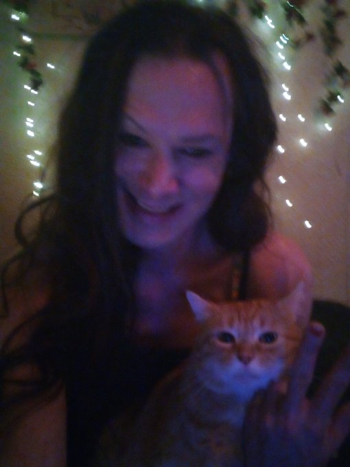 feye wanted to sit on me while i was working🥰 https://t.co/U4LrMjOJBM