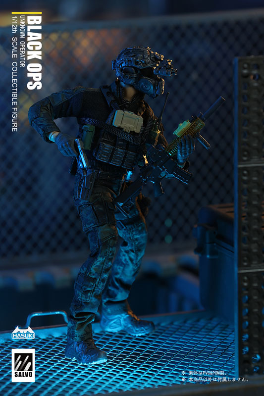 AmiAmi_English's tweet photo. 💥Pre-order open!!💥
SALVO Series SA01 Black Operations 1/12 Complete Model Action Figure (HASUKI)
Order from👉https://t.co/8Yy0lODryZ
#SA01 https://t.co/A16ZFm8m2b