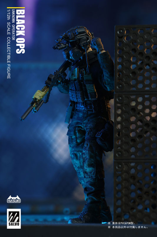 AmiAmi_English's tweet photo. 💥Pre-order open!!💥
SALVO Series SA01 Black Operations 1/12 Complete Model Action Figure (HASUKI)
Order from👉https://t.co/8Yy0lODryZ
#SA01 https://t.co/A16ZFm8m2b