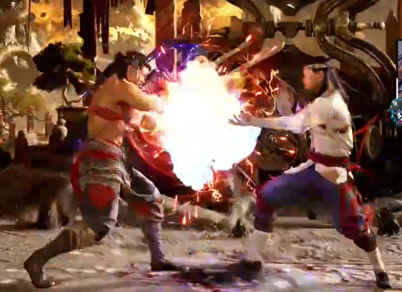 RichardPQ3's tweet photo. #MortalKombat1 #leaks Liu kang vs Liu kang other universe https://t.co/za7rOBW4cG