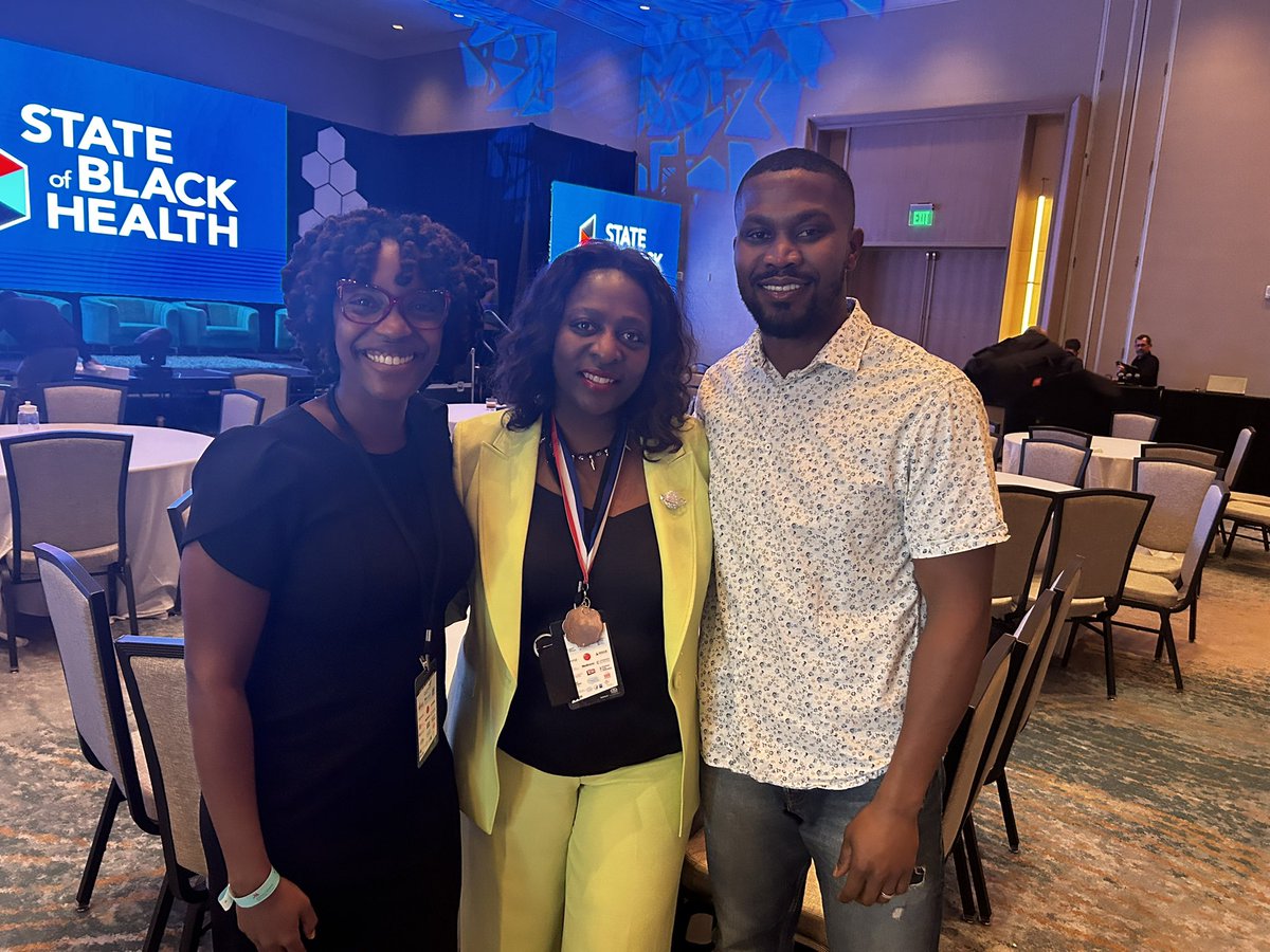 @YlawMD is incredibly inspiring. Her work in the community, advocacy and compassion for patients, and dedication to health equity is remarkable. It was an honor watching her present at the State of Black Health National Conference as a key note speaker. #stateofblackhealth