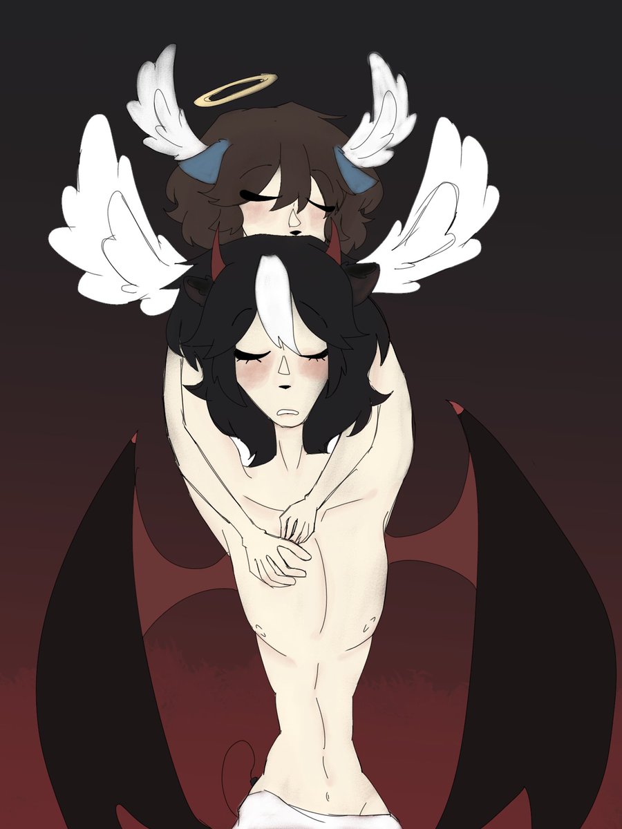 papitaaplastada's tweet photo. #HappyBearWeek
Angel y demonio 🤓☝️
( devilman crybaby refrencia🙀 ) https://t.co/c4yE83nQpN
