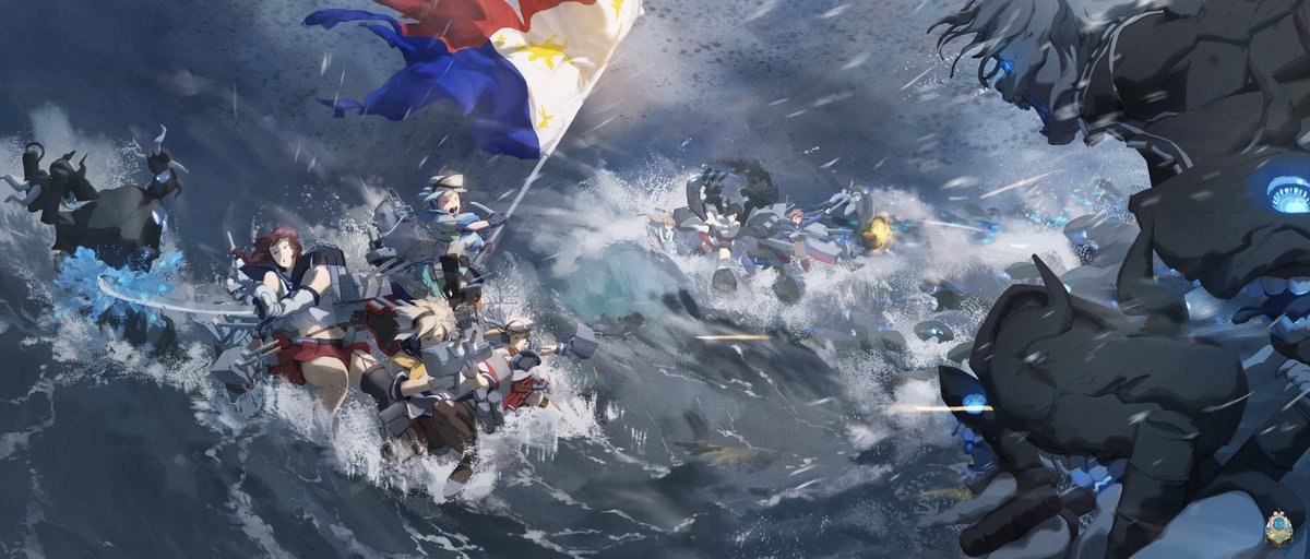 yefancreation's tweet photo. "Second Battle off Samar"
"第二次サマール沖海戦"

08, November, 2013

#艦これ #Kancolle #KancolleUS #conceptart #manga https://t.co/GynuX5ViFF