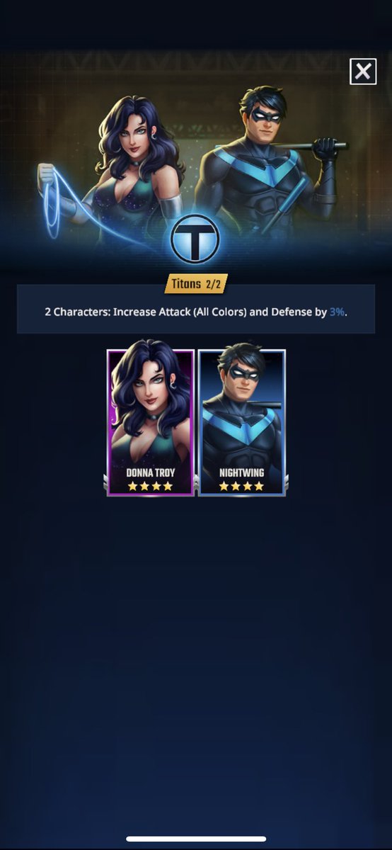 GraysonWeikang's tweet photo. @DCHVGame I hope the Titans and Teen Titans are the same team and not too divided.

Also, Cyborg is also a Titans https://t.co/rBEA5mknxW