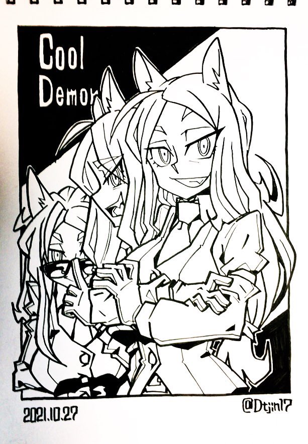 2021年 #Demontober で描いたの軽くまとめ② https://t.co/EMDrPQzhWC 