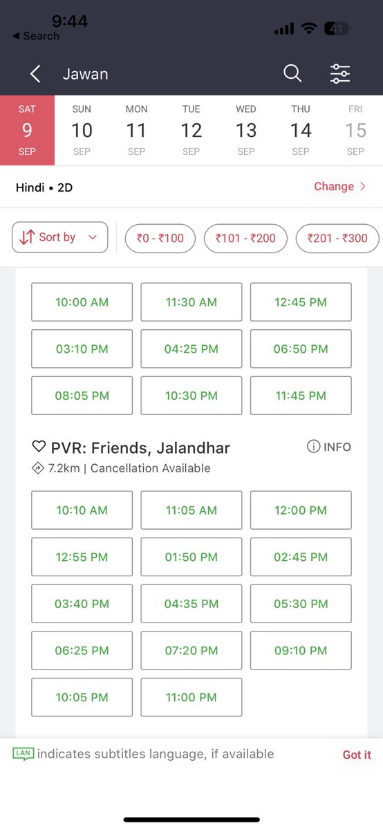 manutd219's tweet photo. @taran_adarsh Not a single show is filling fast for today that is Saturday in not a single cinema in whole Punjab… all shows are empty…. Ha ha…. Are u running a paid campaign for #KingKhan #ShahRukhKhan𓃵 #paidadarsh @boxofficeindia @consaff @MIB_India #fraud https://t.co/RI8vICpEMg