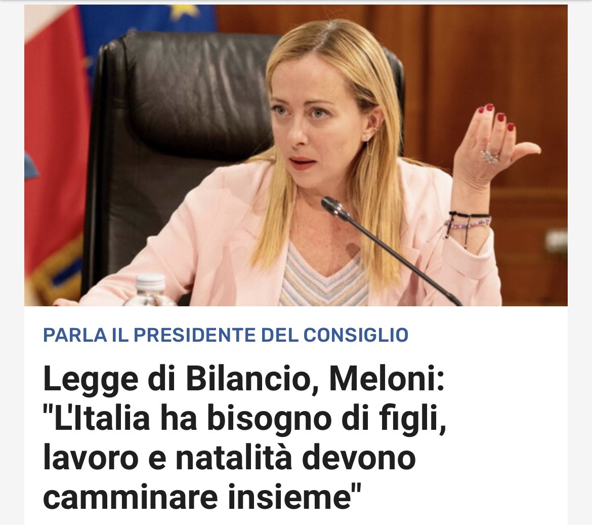 cardinale_anna's tweet photo. Essere ignoranti, incompetenti, inconcludenti ma arroganti e quindi vantarsene. 
Qualcuno spieghi alla Meloni che senza lavoro, soldi e casa la gente non farà i figli che vuole la ministra #Roccella 
#MELONI_è_poca_cosa 
#9settembre https://t.co/jy0IYiT79v