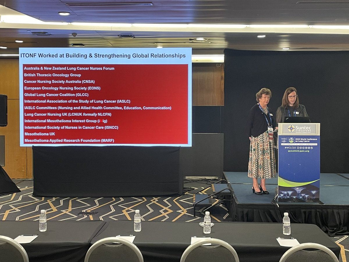 IASLC (@iaslc) on Twitter photo Join <a href="/QuistMorten/">Morten Quist</a>, <a href="/MariaFtanou/">Maria Ftanou</a>, <a href="/ONPNZ/">Anne Fraser</a> for #WCLC23's Nurse & AHP + ITONF Workshop, going on now. #LCSM #LungCancer Join <a href="/QuistMorten/">Morten Quist</a>, <a href="/MariaFtanou/">Maria Ftanou</a>, <a href="/ONPNZ/">Anne Fraser</a> for #WCLC23's Nurse & AHP + ITONF Workshop, going on now. #LCSM #LungCancer