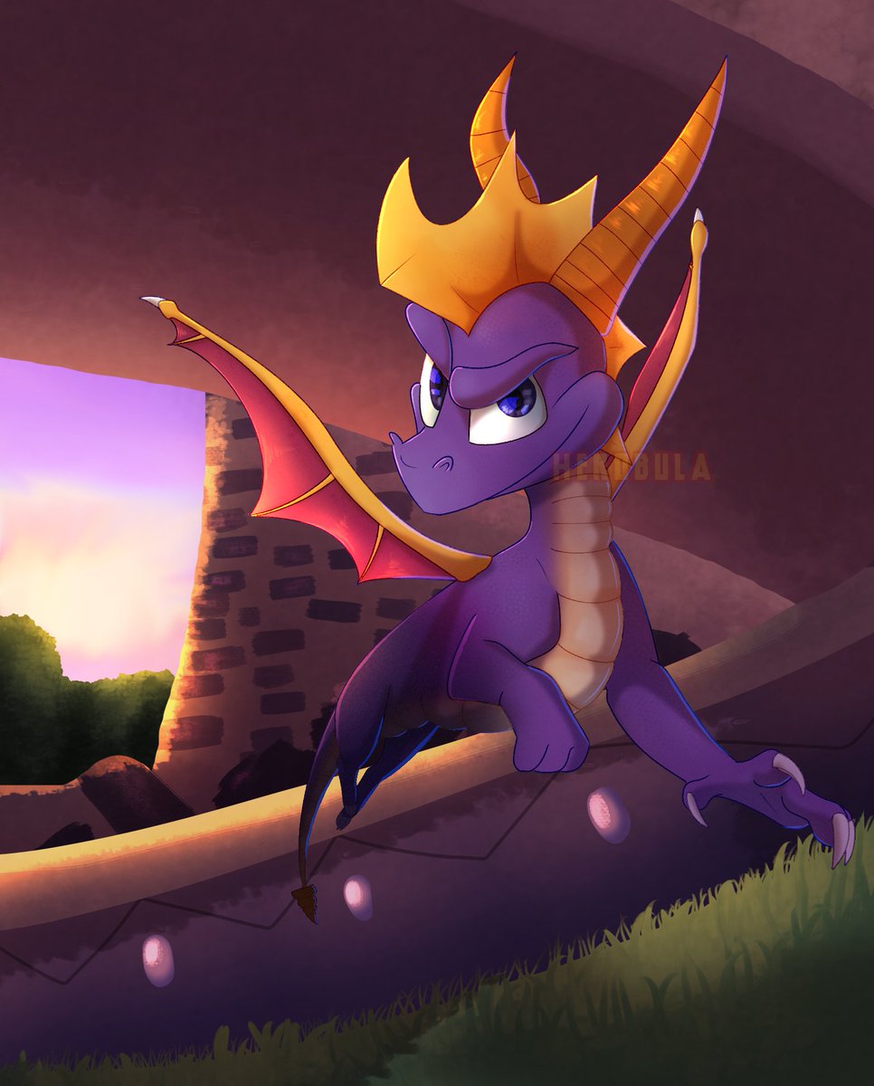 Hold your horns, here comes Spyro!

Happy 25th to purple son! 💜🩷💛

#Spyro25th #SpyroArt #SpyroTheDragon #Spyro #Spyroversary