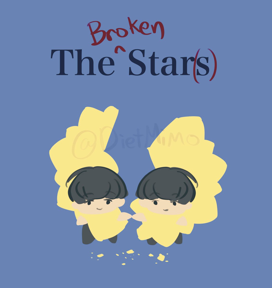 DietMiMo's tweet photo. Day 7 #YHKweek 
Prompt: The Sun, Moon, Stars https://t.co/EaWikaGCCw